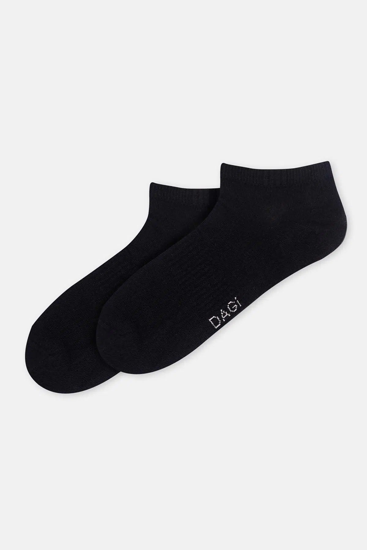 Siyah Erkek Spor Çorap 2'li