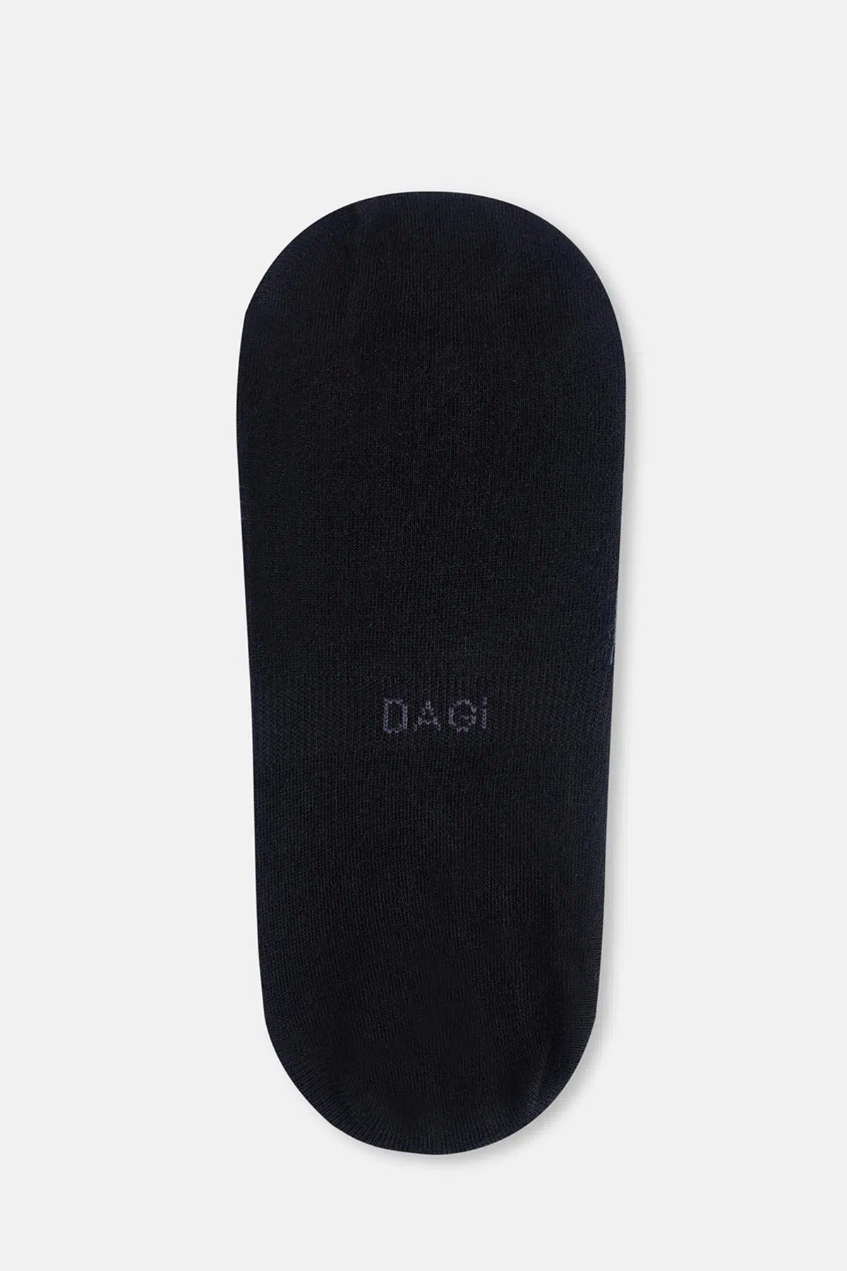 Lacivert-Siyah Erkek 2'li Kare Desen Görünmez Çorap