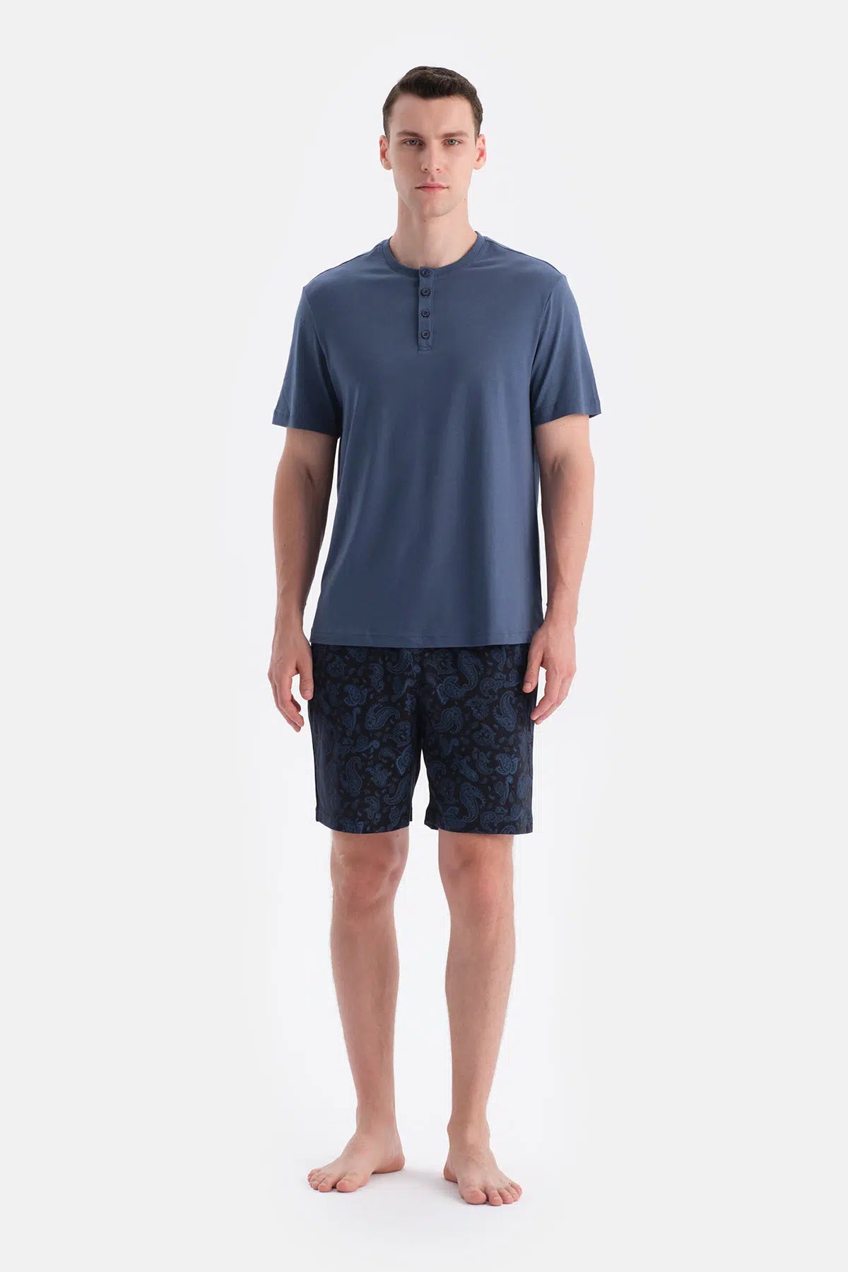 PATLI KISA KOLLU TİŞÖRT ŞORT TAKIM