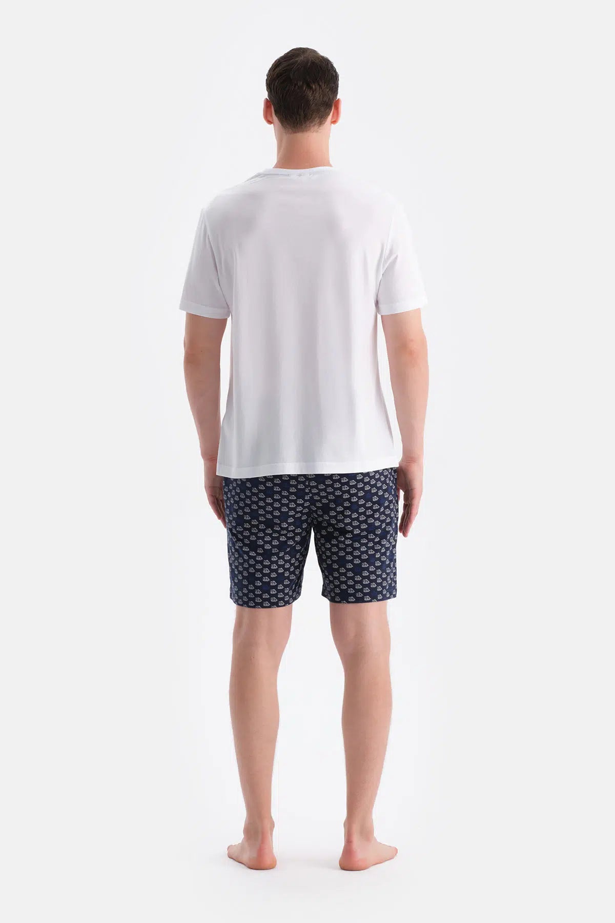 BASKI DETAYLI TİŞÖRT ŞORT TAKIM