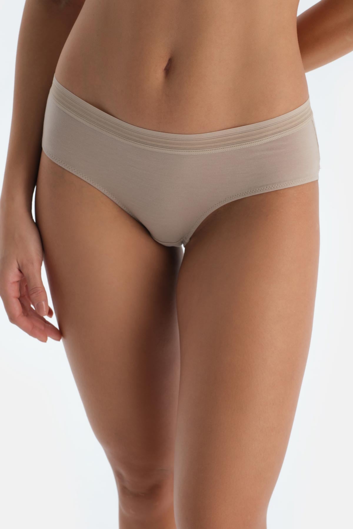 Taş Basic Bel Dantel Detaylı Hipster Külot