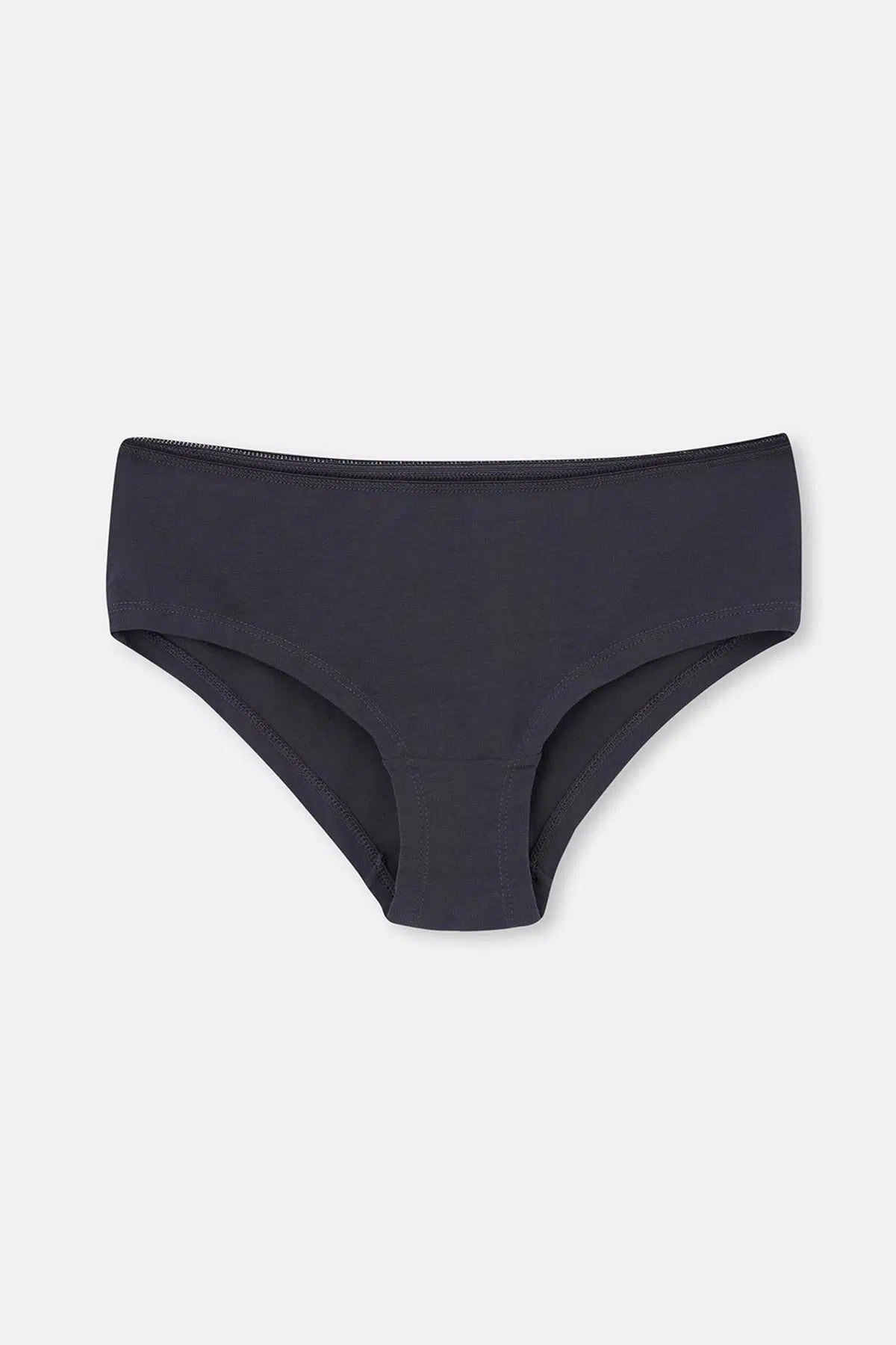 Kırmızı-Lacivert Kadın 3'lü Parça Baskılı Hipster Külot