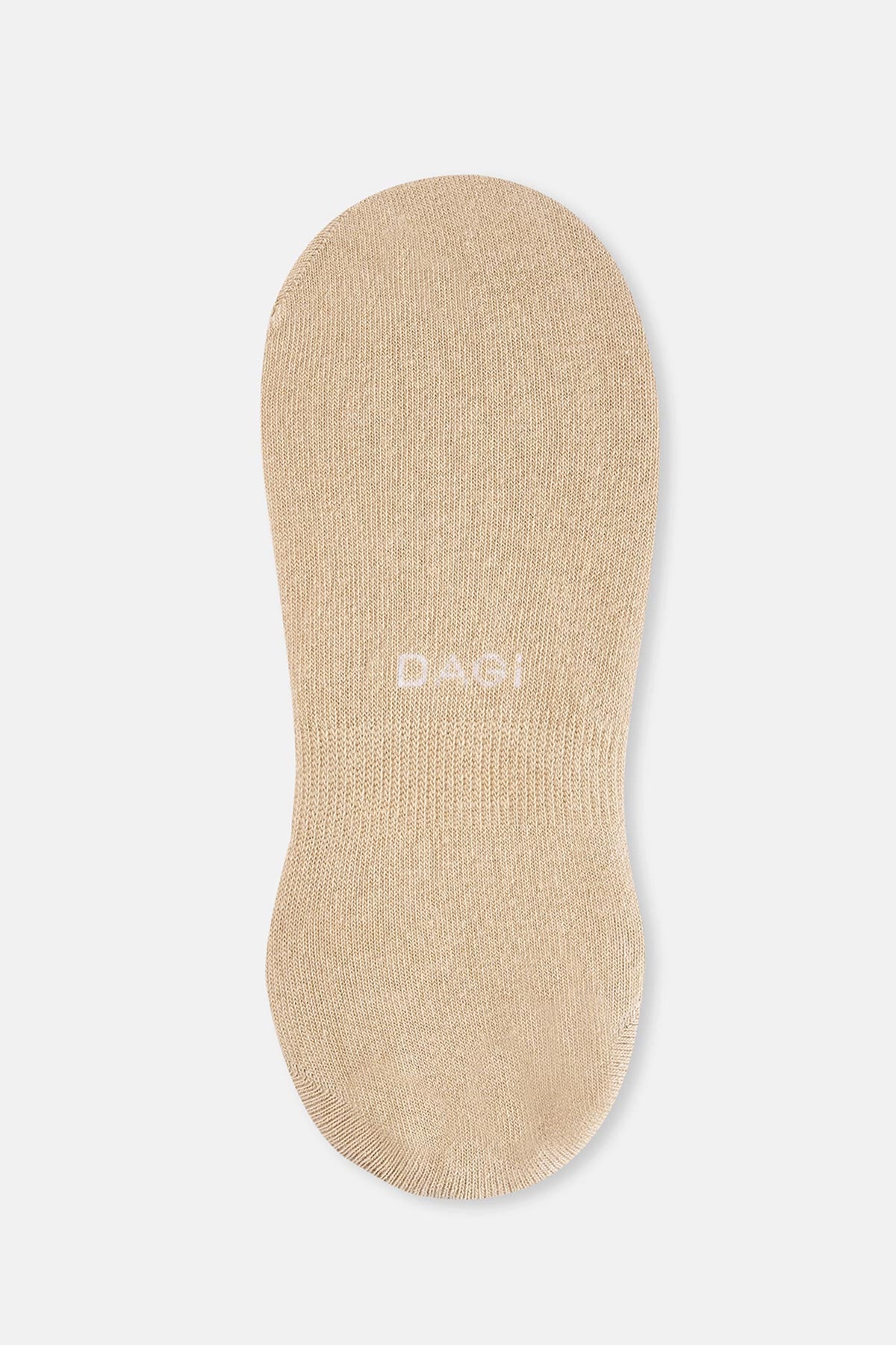 Beyaz-Siyah-Ten Kadın 3'lü Görünmez Çorap