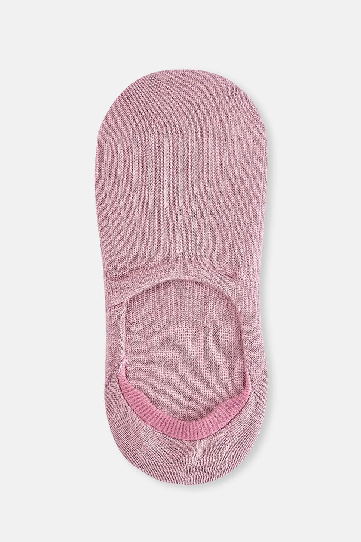 Beyaz-Pudra Kadın 2'li Görünmez Çorap