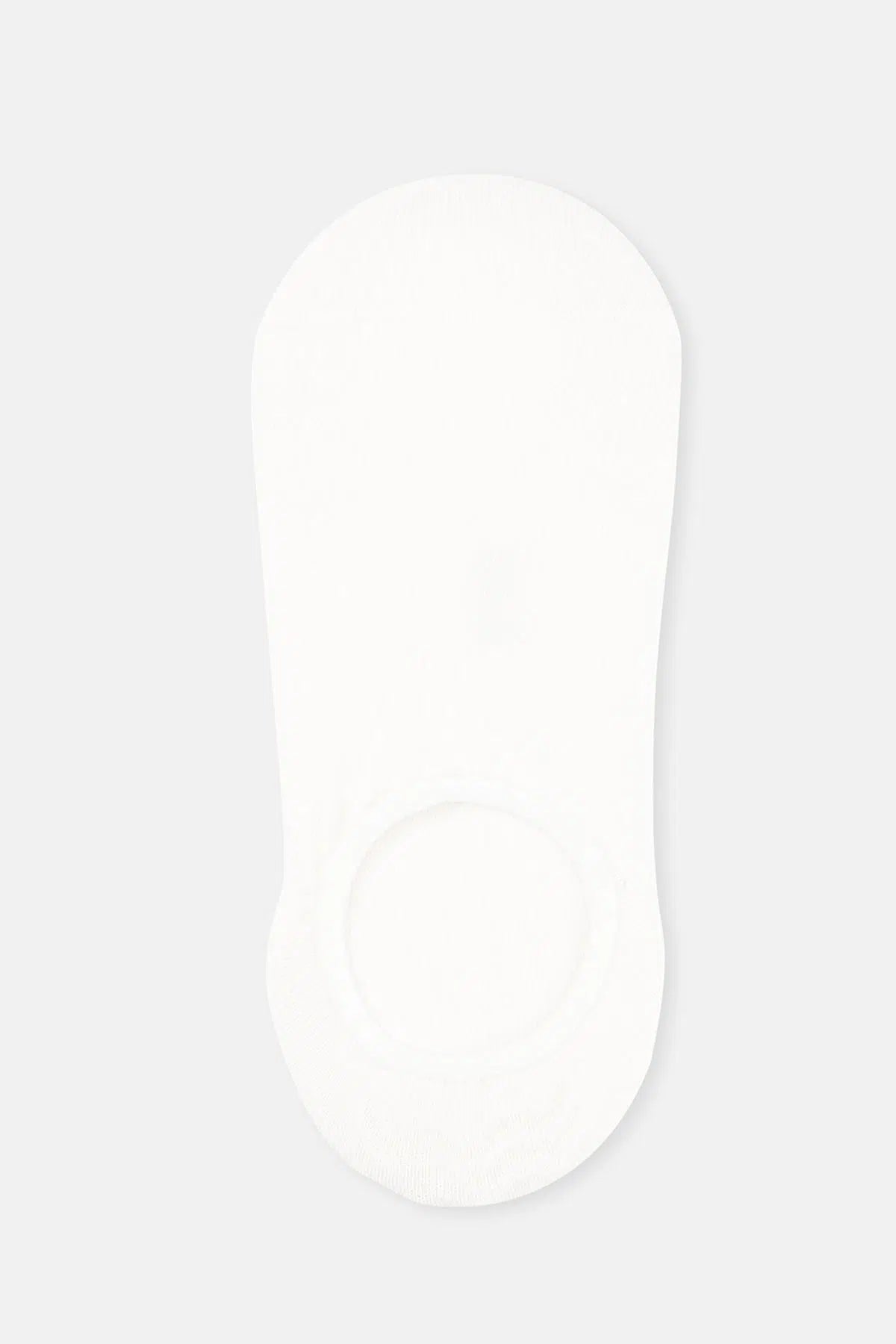 Beyaz Kadın Görünmez Çorap