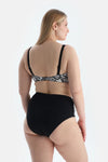 Multicolor Yüksek Bel Bikini Alt