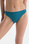Petrol Mavi Normal Bel Bikini Alt