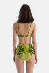 Multicolor Yüksek Bel Bikini Alt