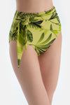 Multicolor Yüksek Bel Bikini Alt