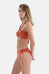 Kahverengi Normal Bel Bikini Alt