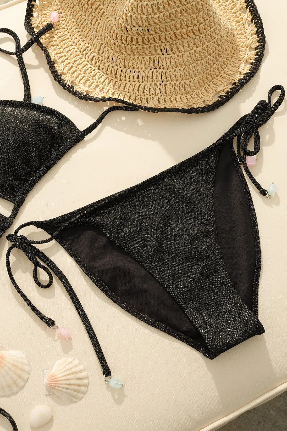 Siyah Normal Bel Bikini Alt