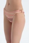 Multicolor Düşük Bel Bikini Alt