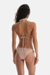 Ekru Spagetti Bikini Alt