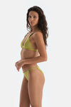 Fıstık Yeşili Düşük Bel Bikini Alt