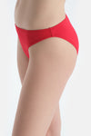 Kırmızı Düşük Bel Bikini Alt