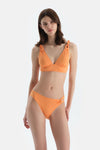 Turuncu Düşük Bel Bikini Alt