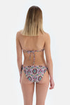 Multicolor Üçgen Geniş Bikini Üst
