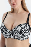 Multicolor Korseli Toparlayıcı Bikini Üst