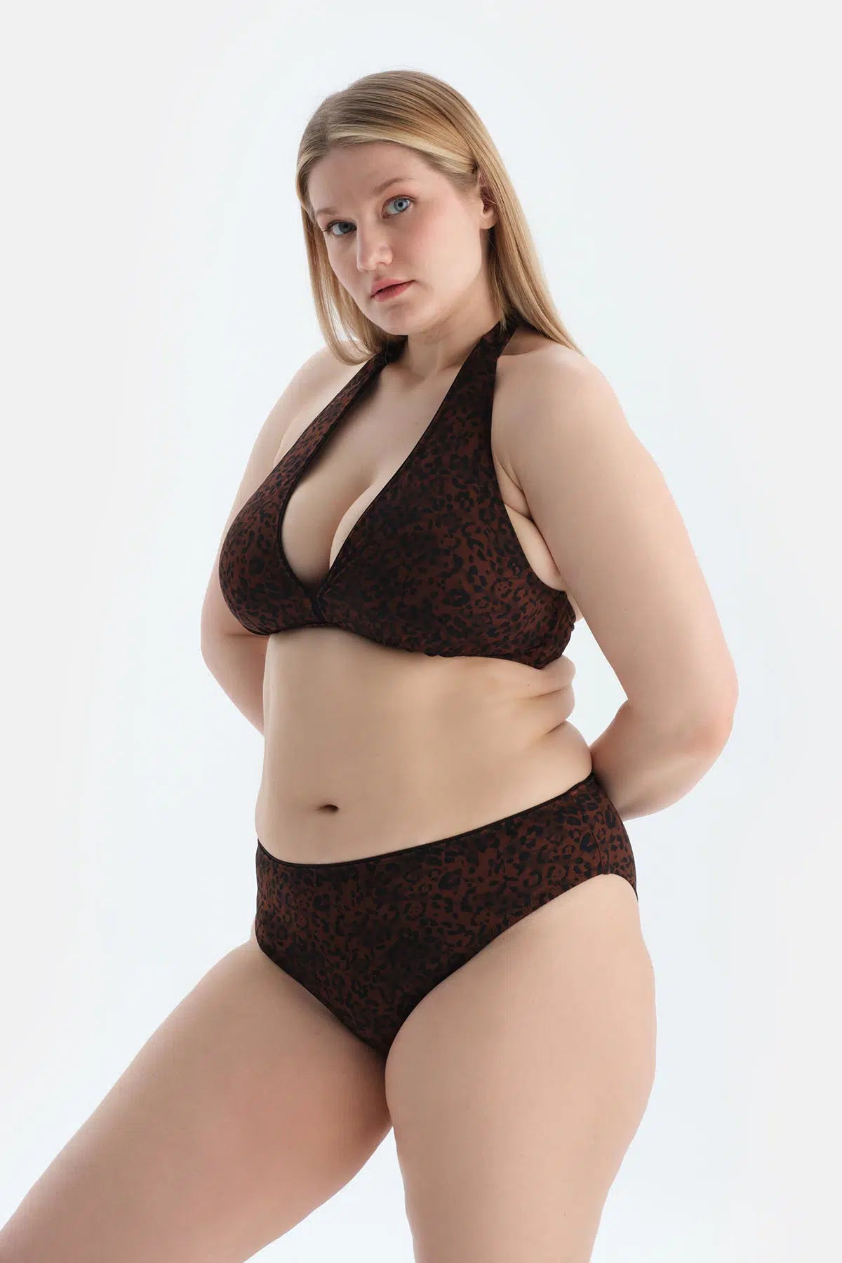 Multicolor Korseli Toparlayıcı Bikini Üst