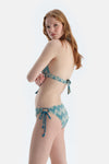 Multicolor Üçgen Geniş Bikini Üst
