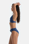 Multicolor Üçgen Geniş Bikini Üst