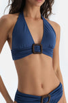 Multicolor Üçgen Geniş Bikini Üst