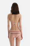 Multicolor Üçgen Küçük Bikini Üst