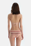 Multicolor Üçgen Küçük Bikini Üst