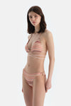 Multicolor Üçgen Küçük Bikini Üst