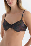 Multicolor Balenli Bikini Üst