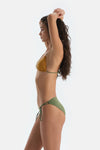 Multicolor Üçgen Küçük Bikini Üst