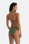 Multicolor Üçgen Küçük Bikini Üst