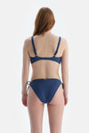 Indigo Kaplı Bikini Üstü