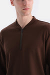 SCUBA YARIM FERMUARLI SWEATSHIRT