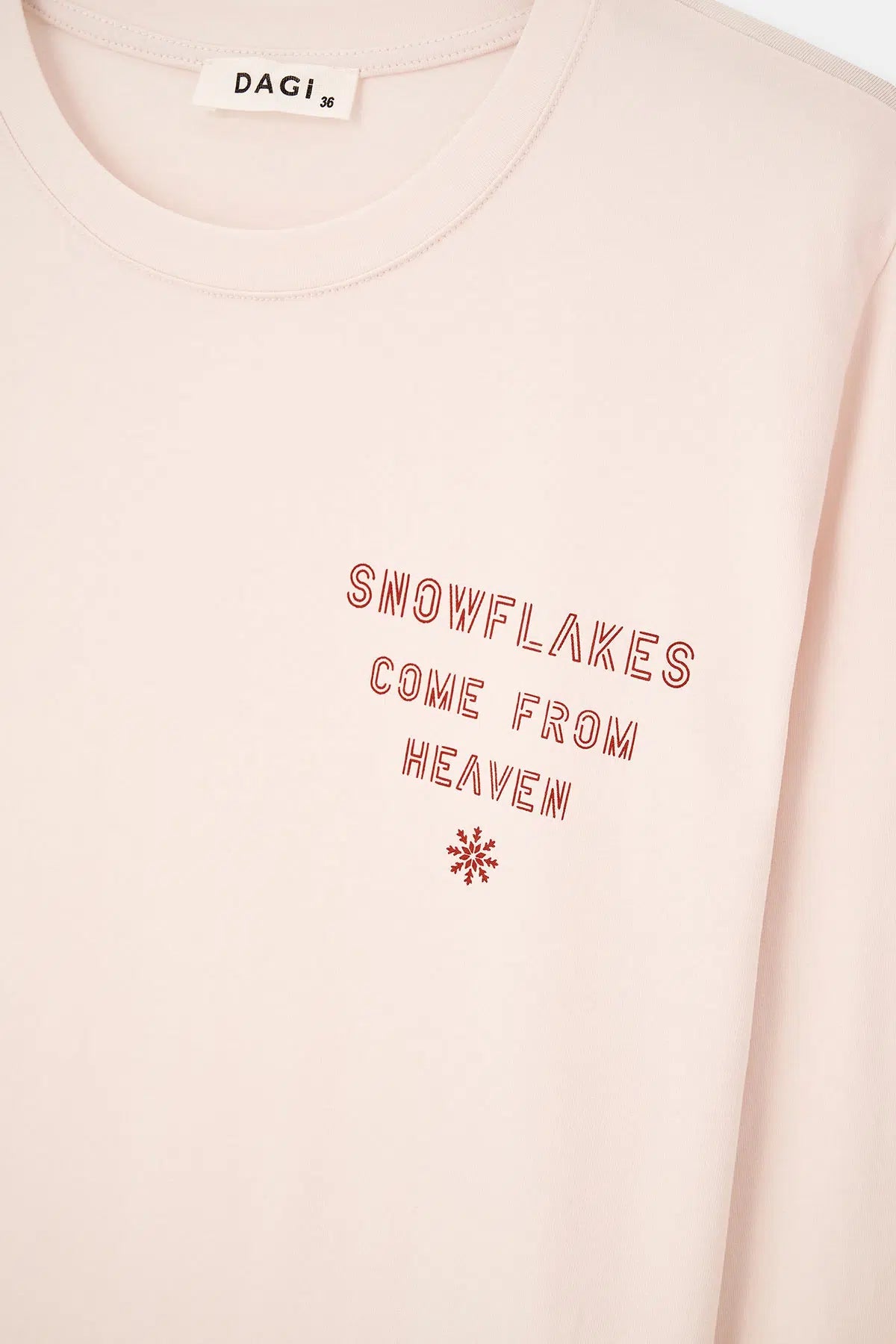 Ekru Uzun Kollu Pijama Takımı