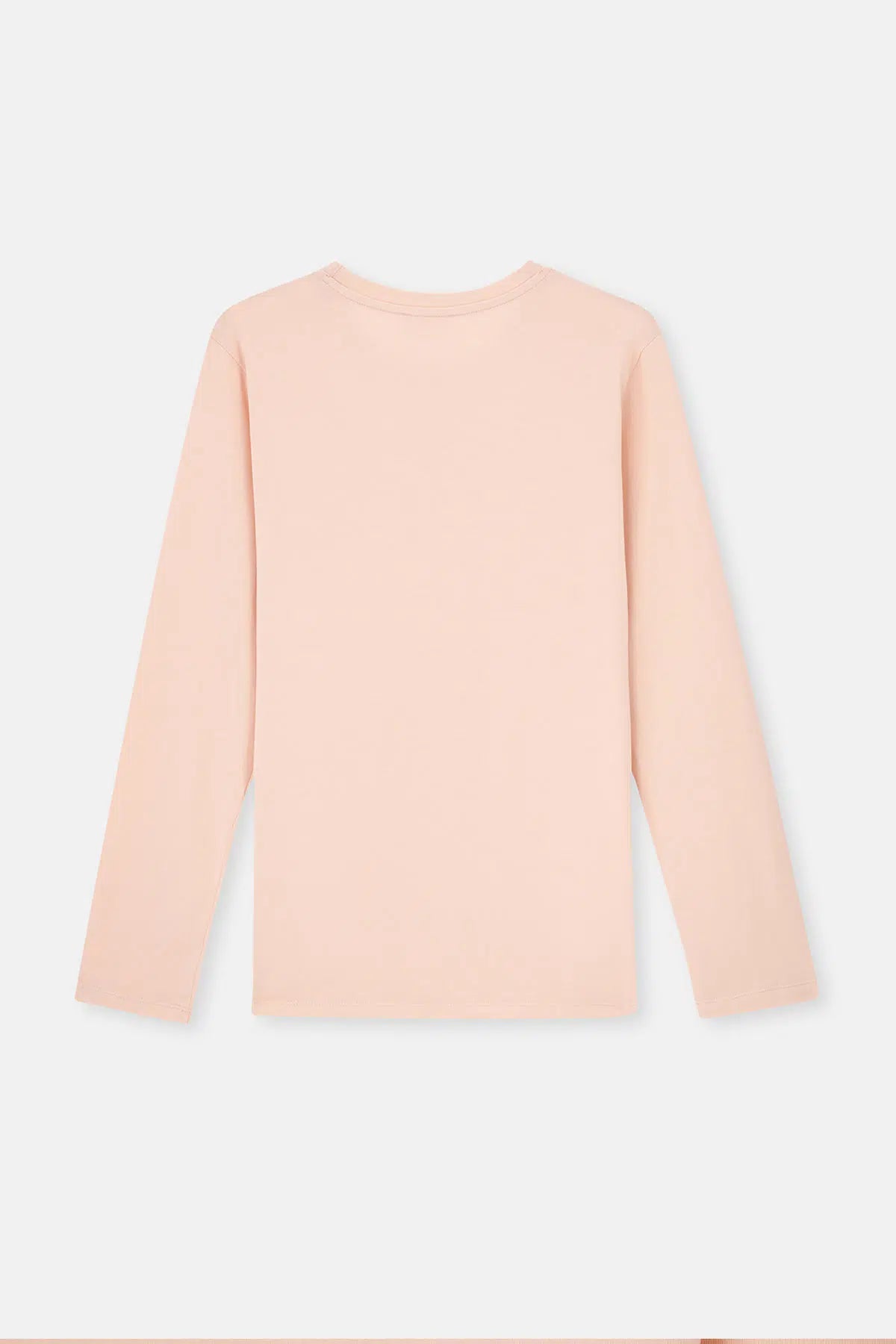 Pudra Uzun Kollu Pijama Takımı