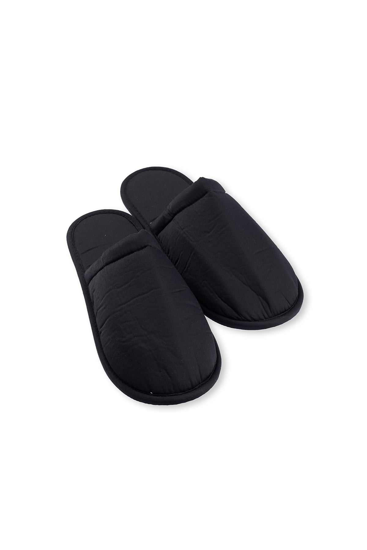 Siyah Travel Biye Detaylı Dokuma Gömlek Pantolon Pijama Seti