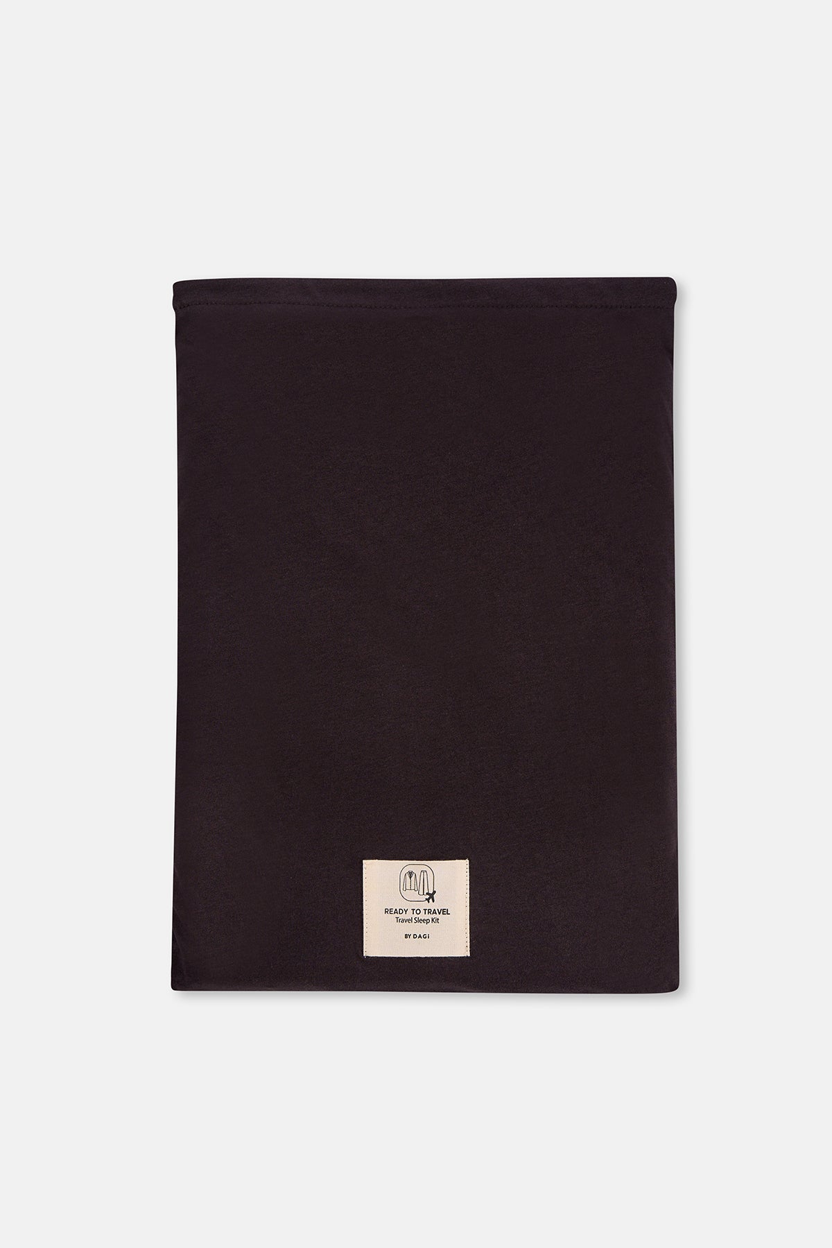 Koyu Kahve Travel Pamuk Modal Tişört Pantolon Pijama Seti