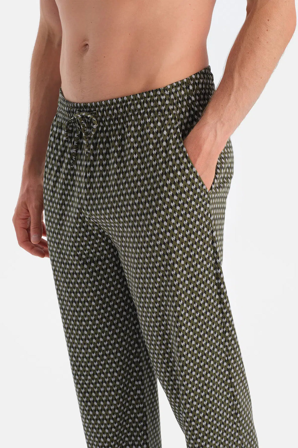 Antrasıt İkili Örme Pantolon