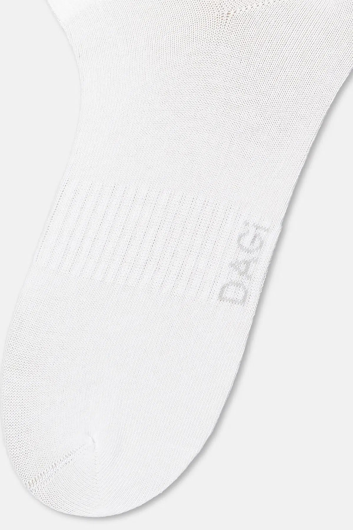 Beyaz Erkek Spor Çorap 2'li