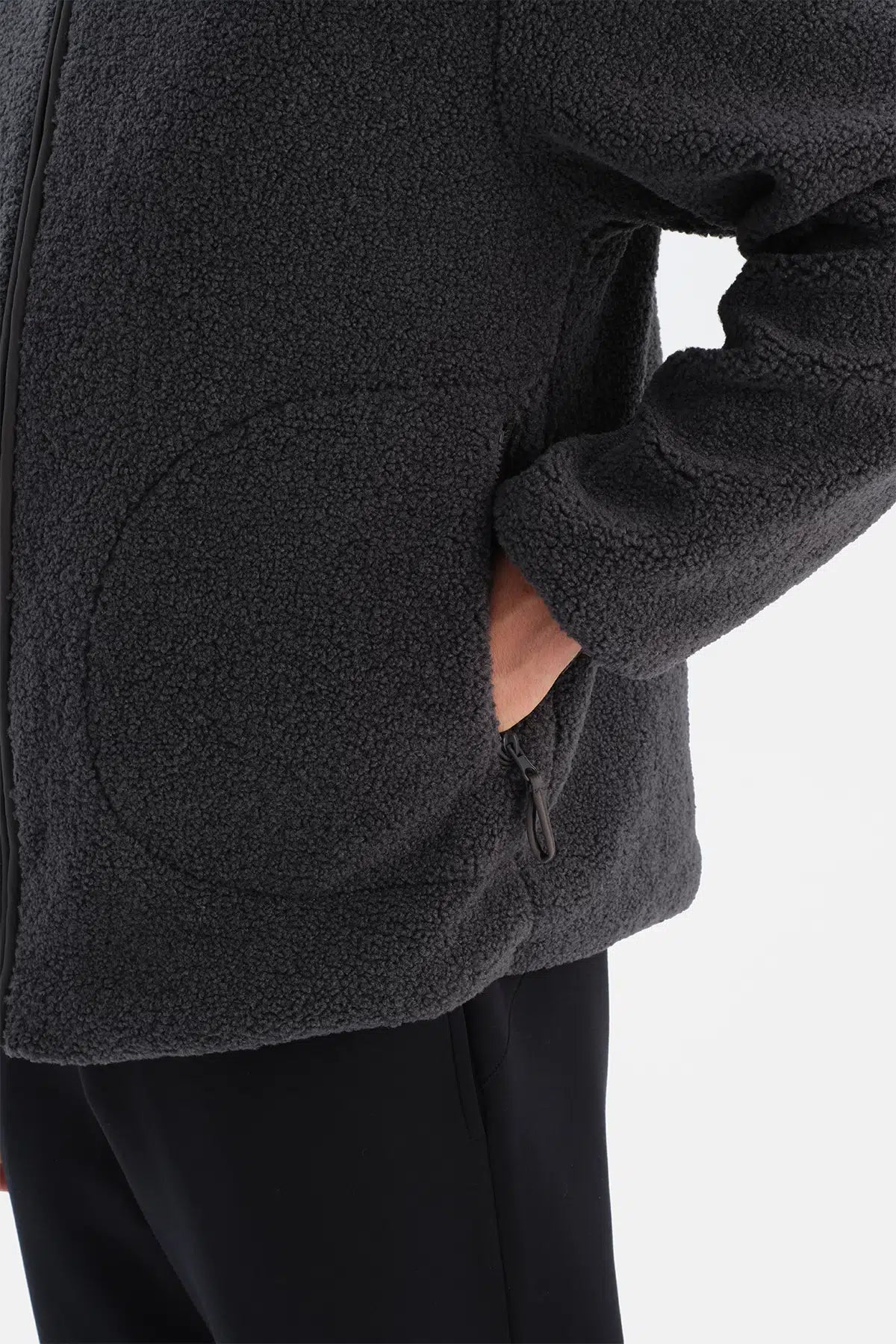 ERKEK FERMUARLI SWEATSHIRT