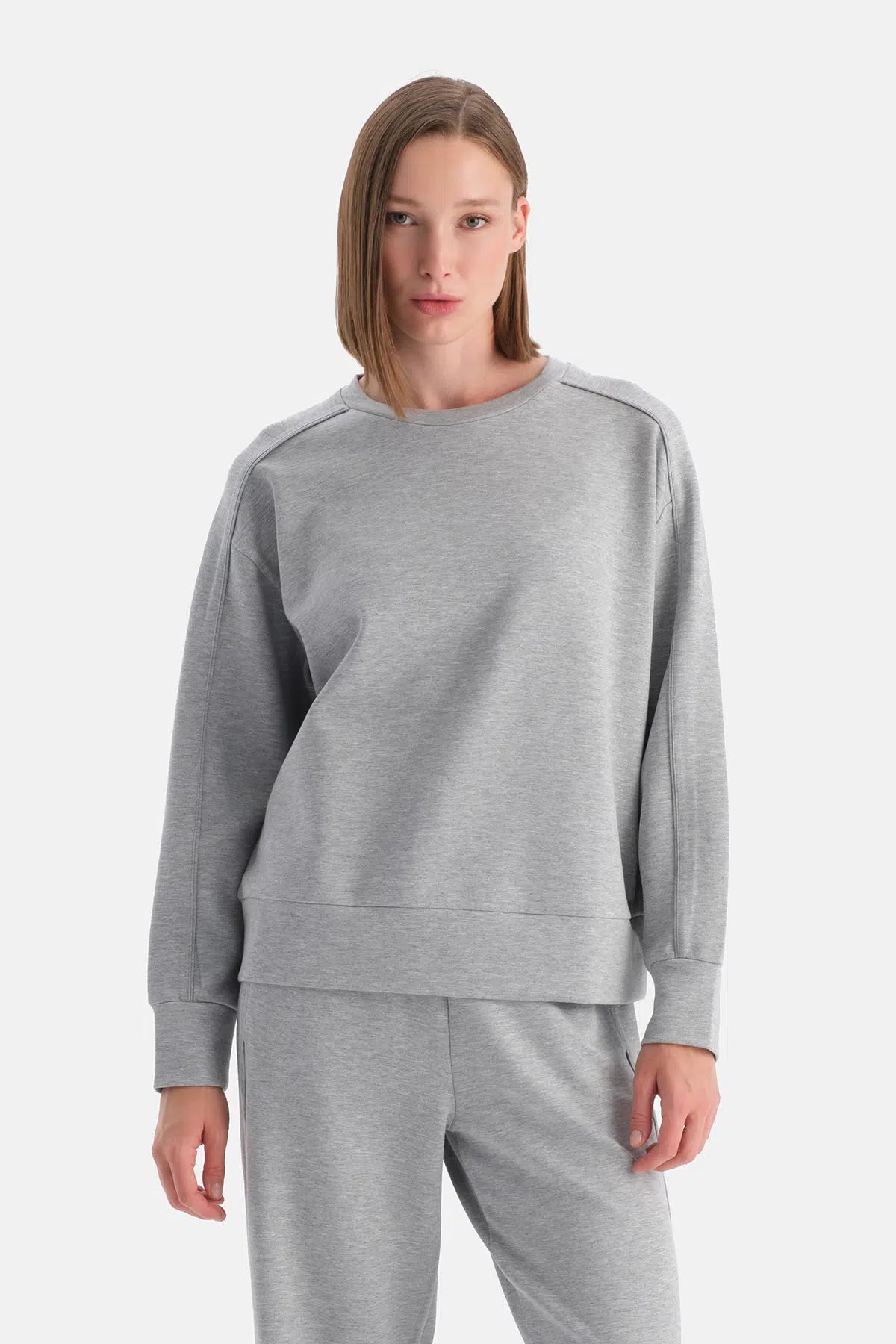 BIS YAKA POLYVISKON SWEATSHIRT