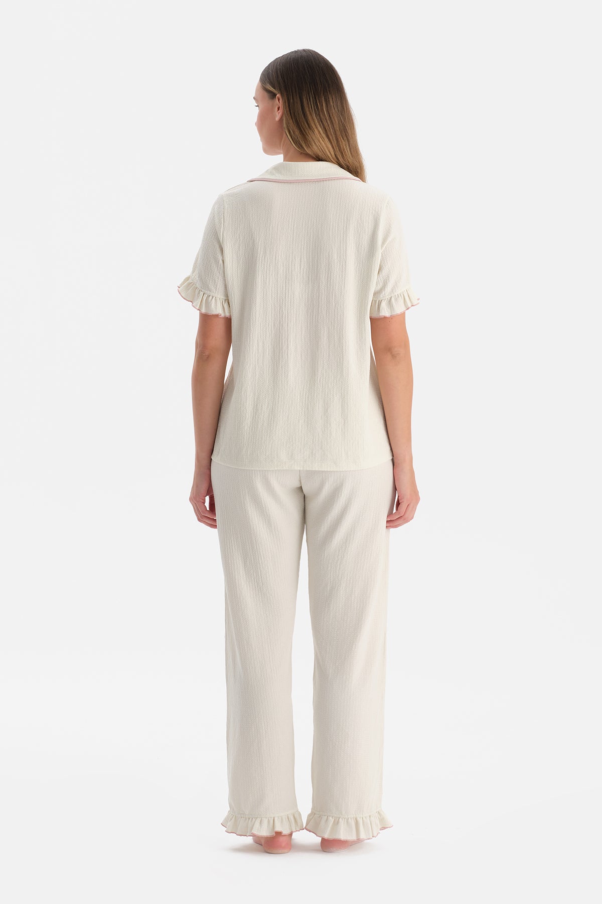 BİYELİ GÖMLEK PANTOLON TAKIM