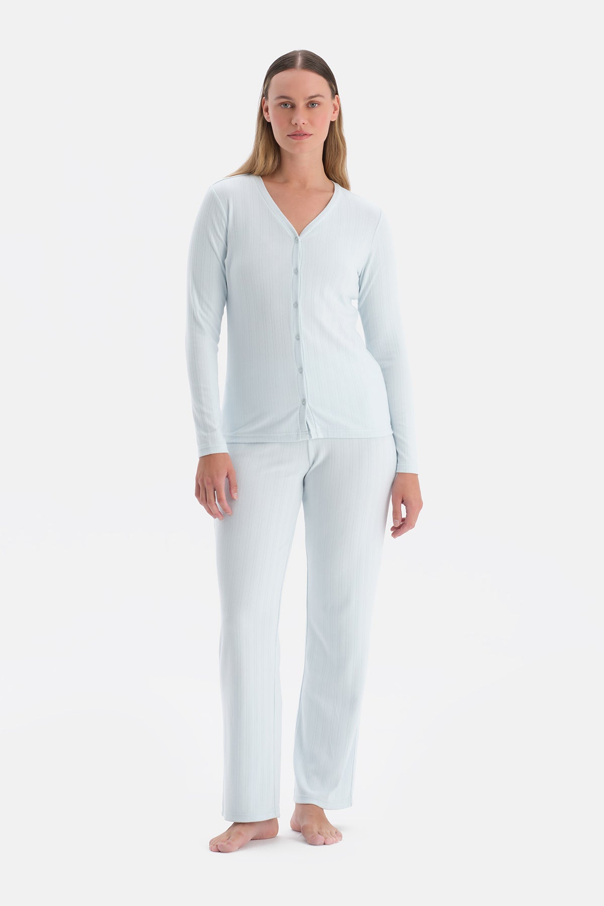 POINTEL V YAKA TİŞÖRT PANTOLON TAKIM