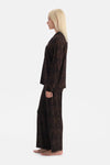LEOPAR DESENLİ GÖMLEK PANTOLON TAKIM