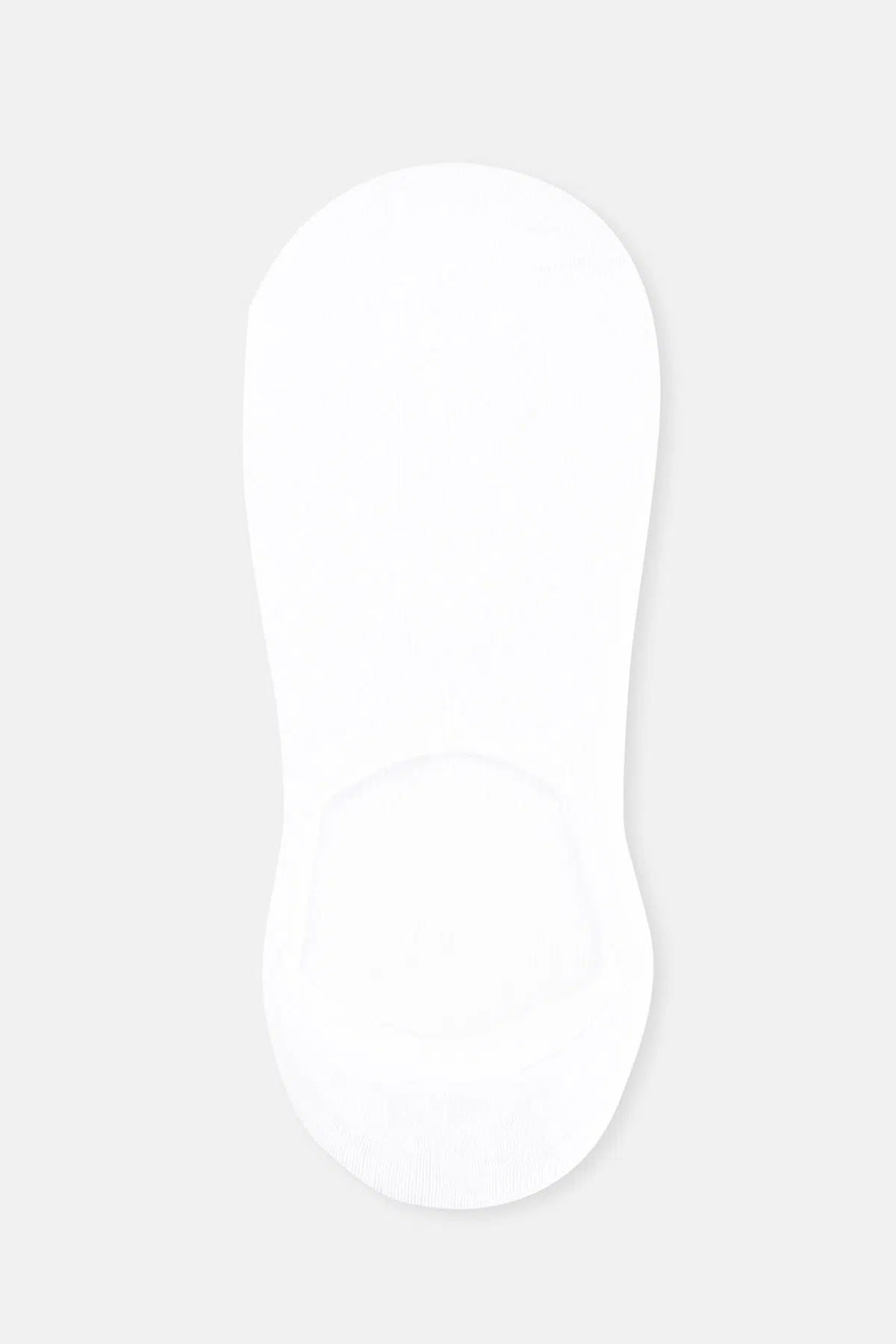 Beyaz-Siyah-Ten Kadın 3'lü Görünmez Çorap