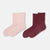 Bordo-Pudra Kadın 2'li Modal Basic Çorap