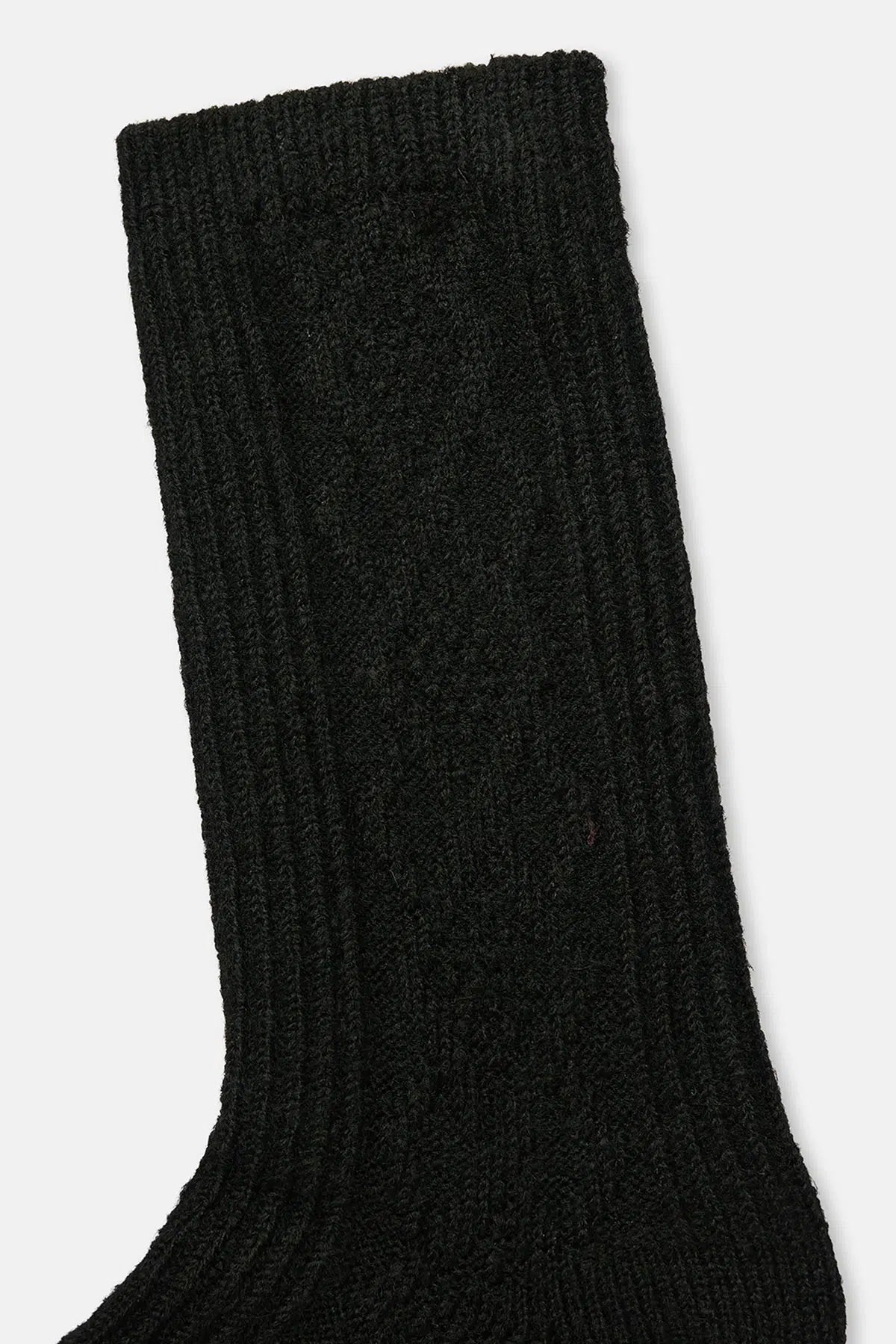 KADIN ÖRGÜ DESENLİ COSY ÇORAP