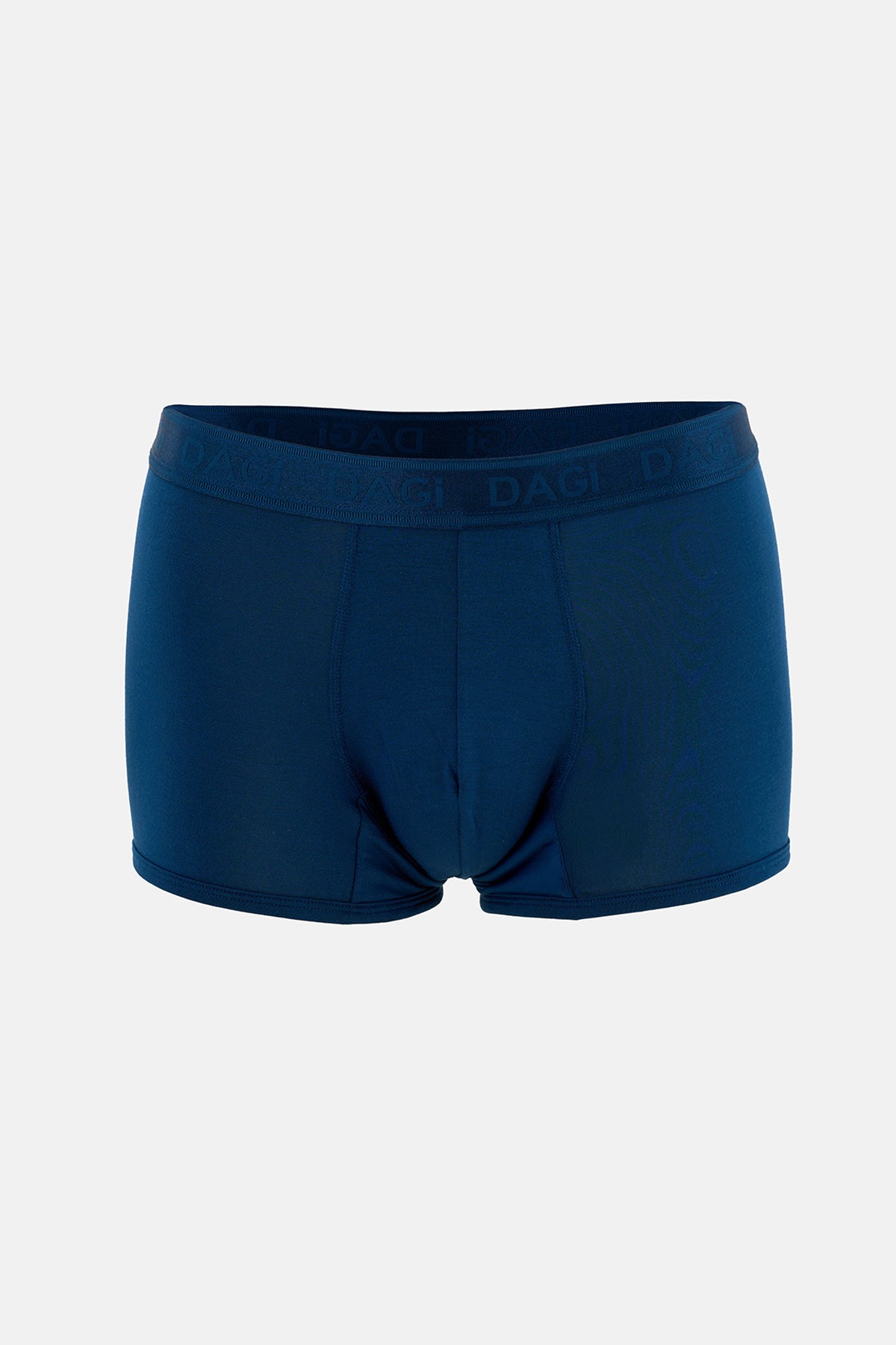 Açık Mavi-Mavi 3'lü Desenli Micro Modal Boxer