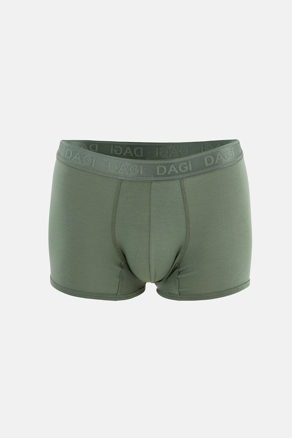 Yeşil 3'lü Düz Micro Modal Boxer